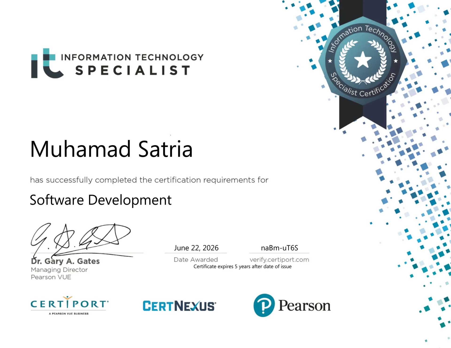 Information Technologi Specialist